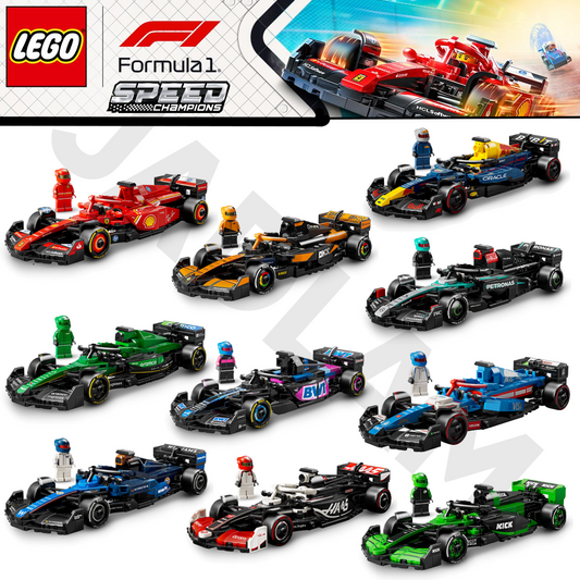 LEGO F1 Speed Champions Bundle - Full Set of 10 Models