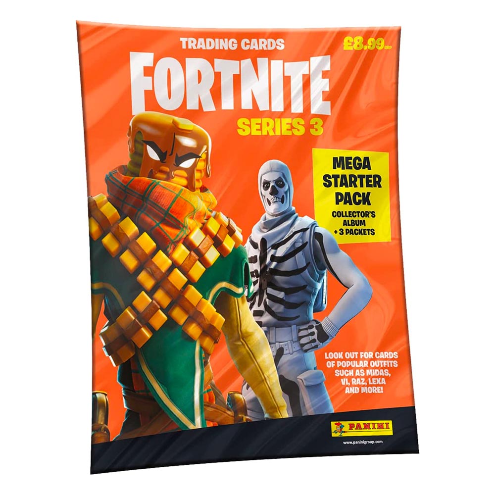 Fortnite Series 3 Trading Card Collection MEGA Starter Pack Panini