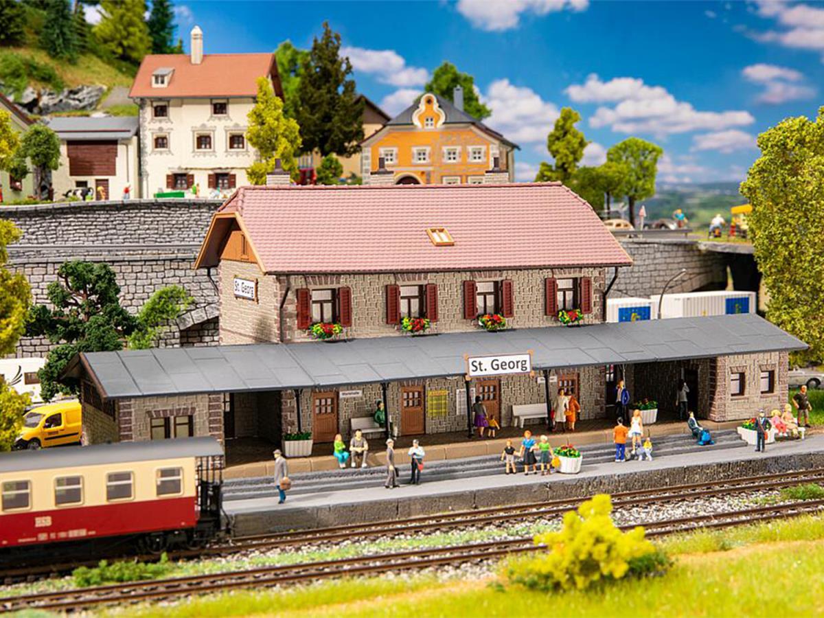 Faller St Georg Station Kit I HO Gauge FA110152