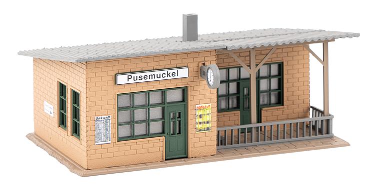 Faller Pusemuckel Wayside Station Kit FA110204 HO Gauge