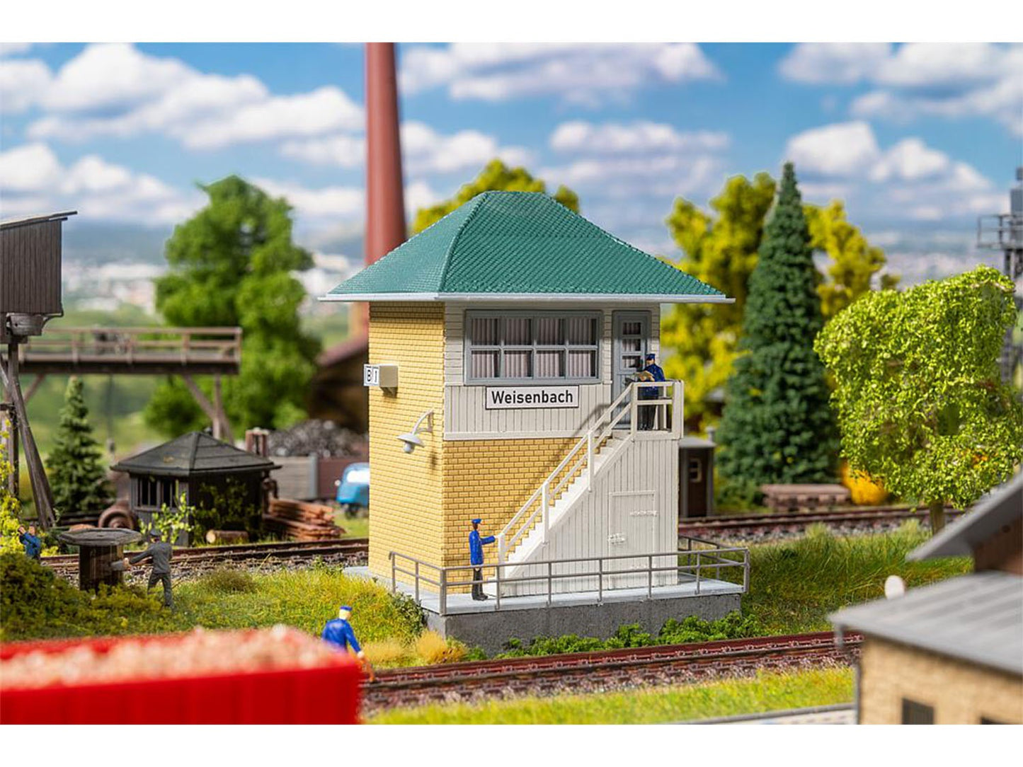Faller FA120089 Weisenbach Signal Box Kit II HO Gauge
