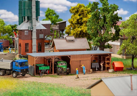 Faller Stores Shed Building Kit HO Gauge 120096