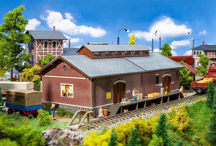 Faller Goods Shed Kit I FA120097 HO Scale