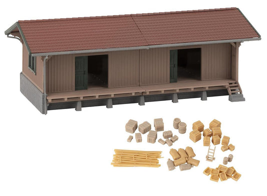 Faller Goods Shed Kit II FA120098 HO Gauge