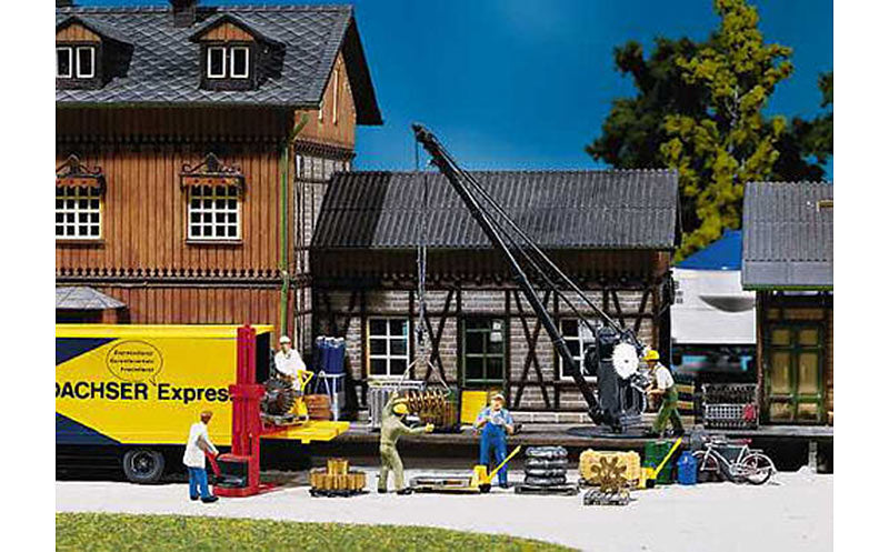 FALLER Loading Crane Model Kit I HO Gauge 120129