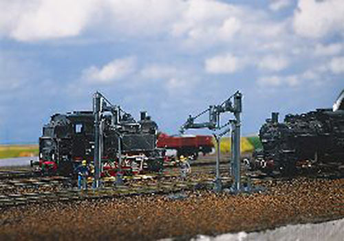 FALLER Water Cranes (2) Model Kit II HO Gauge 120137