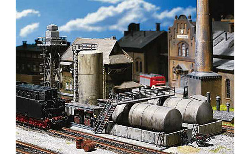 FALLER Diesel Fuel Facility Model Kit III HO Gauge 120157