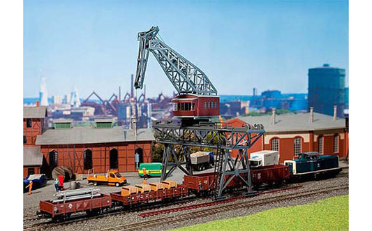 FALLER Gantry Crane Model Kit (80mm Clearance) III HO Gauge 120163