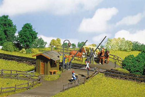 FALLER Field Track Railway Crossing Model Kit I HO Gauge 120170