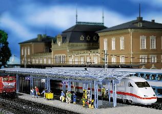 FALLER ICE Platform Model Kit V HO Gauge 120193