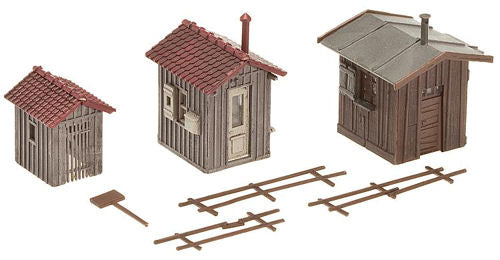 FALLER Trackside Buildings/Equipment Shed Model Kit I HO Gauge 120211