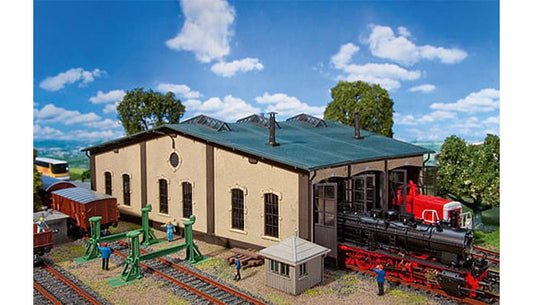 FALLER Roundhouse w/ Drive Components Model Kit II HO Gauge 120277