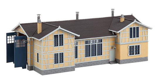 Faller 120287 Single Road Engine Shed Kit II HO