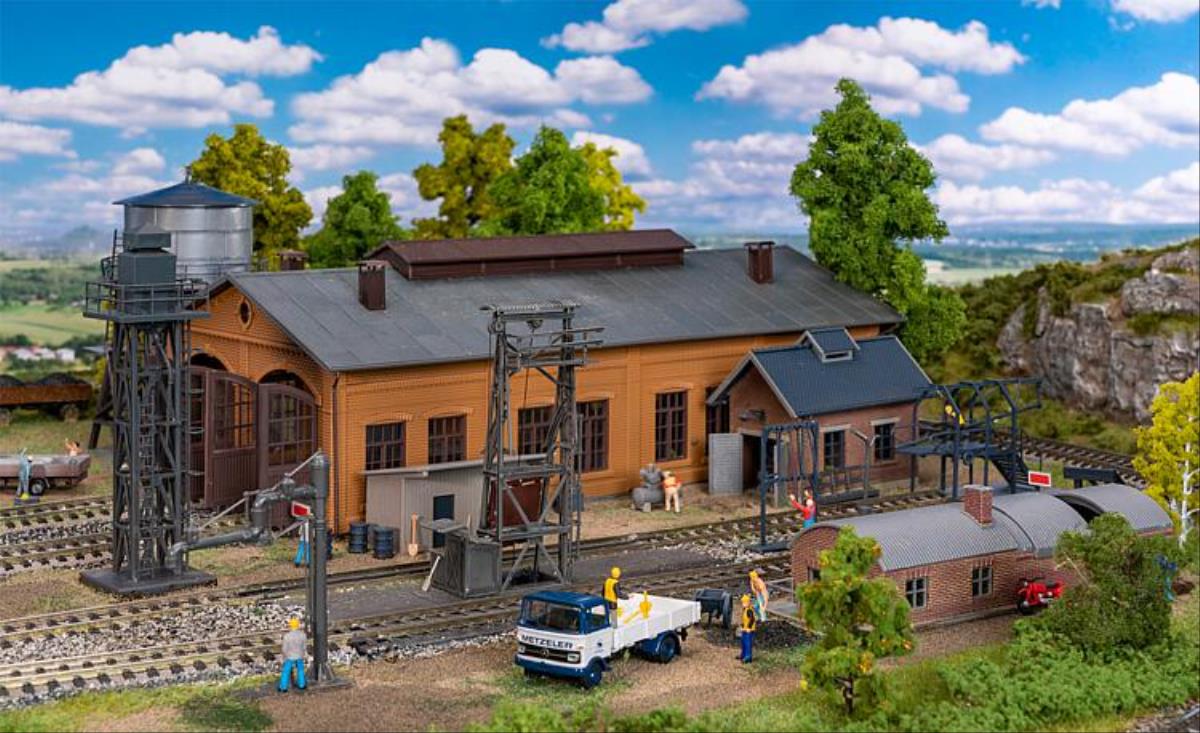 Faller 120296 Railway Maintenance Servicing Equipment Set Kit III HO