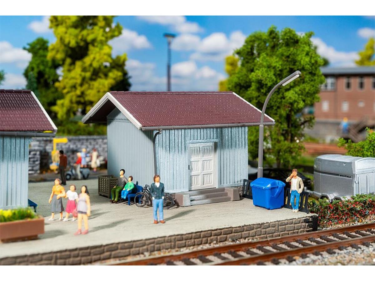 Faller FA120301 Bus Shelter Kit III HO Gauge
