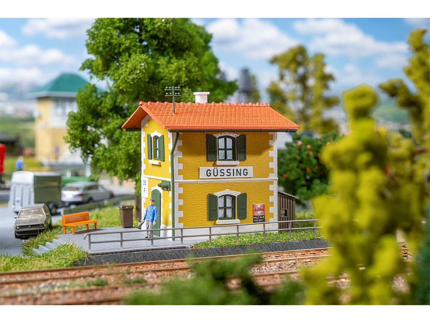 Faller FA120305 Gussing Gatekeeper's Lodge Kit II HO Gauge