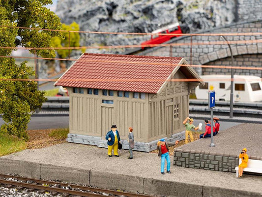 Faller Toilet Building Kit II FA120307 HO Gauge