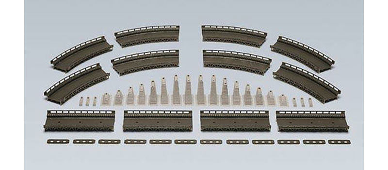 FALLER Up and Over Bridge Set Model Kit I HO Gauge 120470