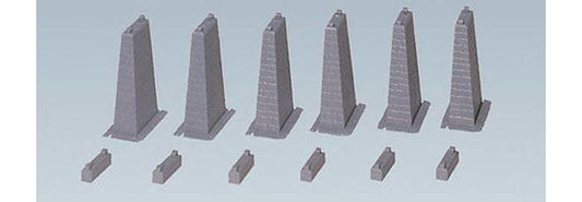 FALLER Piers (6) Model Kit I HO Gauge 120473