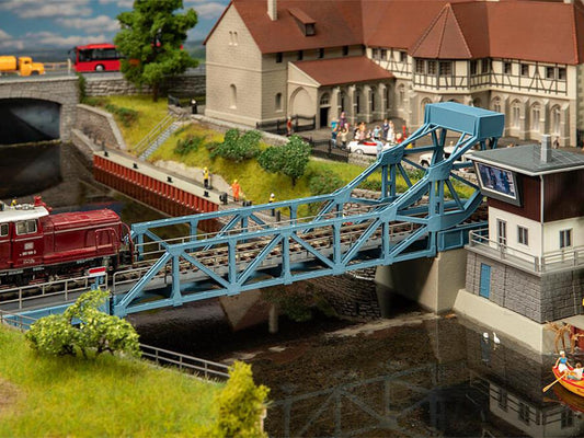 Faller Bascule Bridge Kit with Motor III HO Gauge FA120506