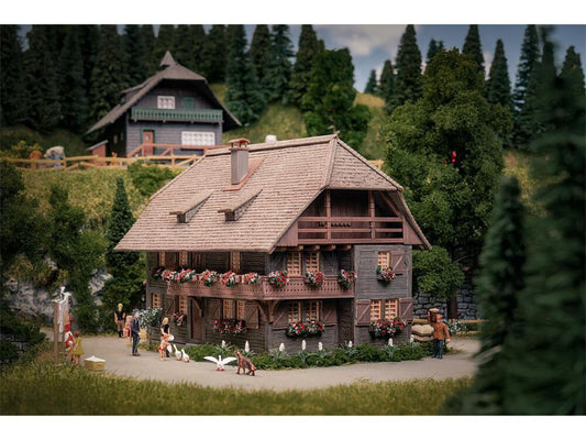 Faller Clockmaker's House w/Figure Anniversary Kit I HO Gauge 130012