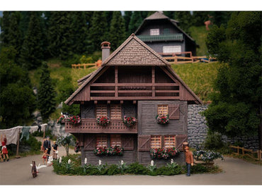 Faller Clockmaker's House w/Figure Anniversary Kit I HO Gauge 130012