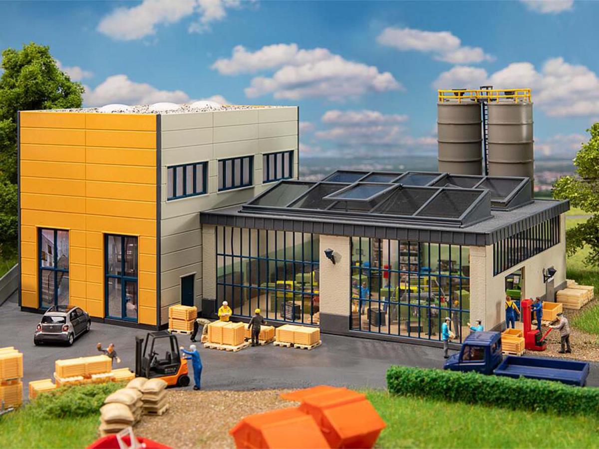 Faller Plastic Processing Factory Kit IV FA130143 HO Gauge