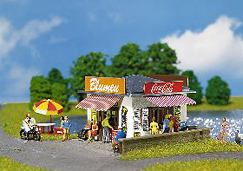 FALLER Newspaper Stand Model Kit III HO Gauge 130212