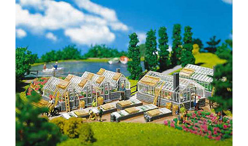 FALLER Commercial Nursery Model Kit II HO Gauge 130213