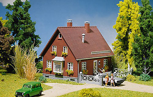 FALLER Brick Built House Model Kit III HO Gauge 130216