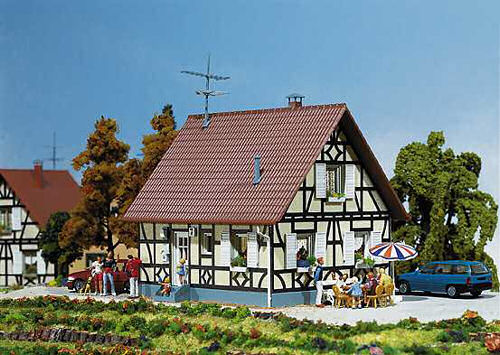FALLER Half Timbered One Family House Model Kit III HO Gauge 130221