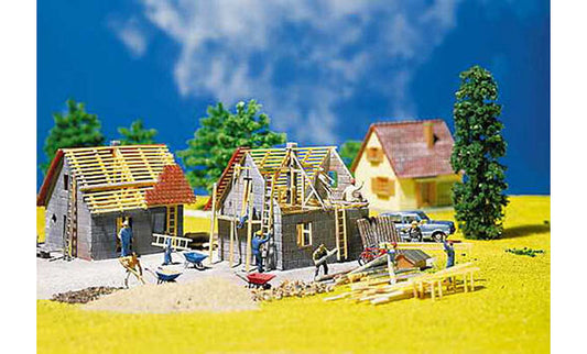 FALLER House Under Construction Model Kit III HO Gauge 130246