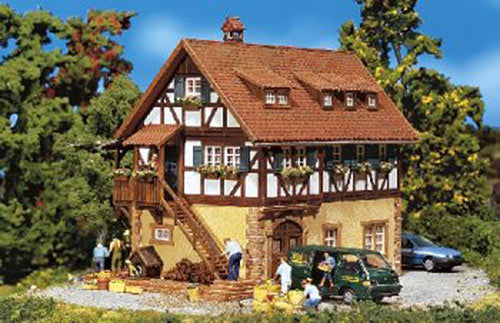 FALLER Half Timbered House Model Kit II HO Gauge 130266