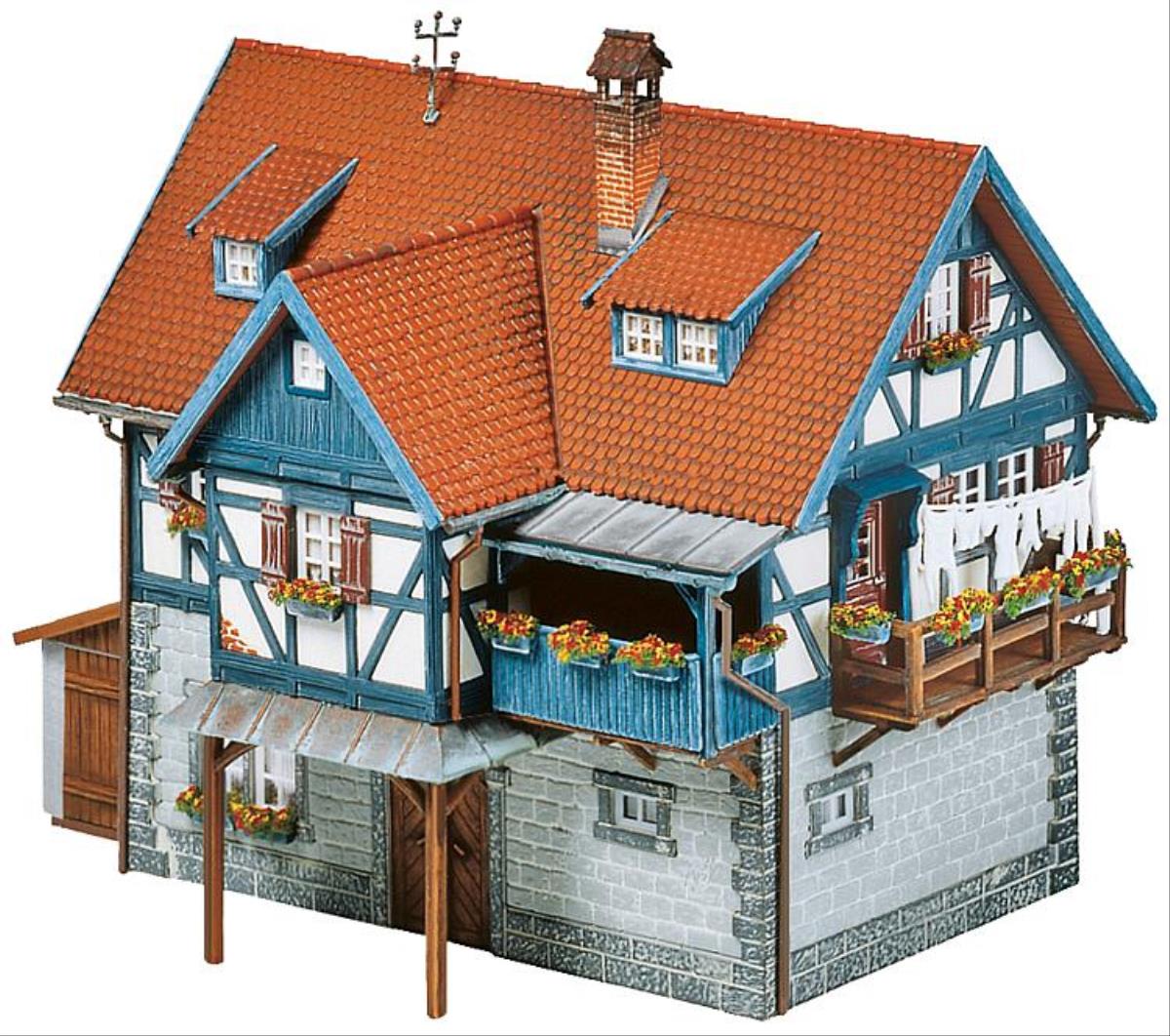 Faller 130275 Rural Half-Timbered House Kit III HO