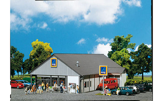 FALLER ALDI Supermarket Model Kit V HO Gauge 130339