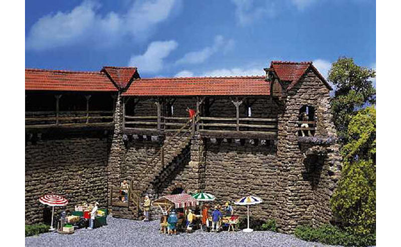FALLER Old Town Peel Towers (2) Model Kit I HO Gauge 130403
