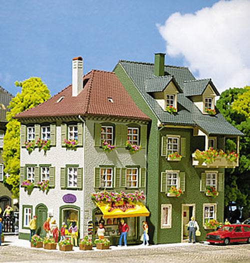 FALLER Town Houses (2) Model Kit II HO Gauge 130414