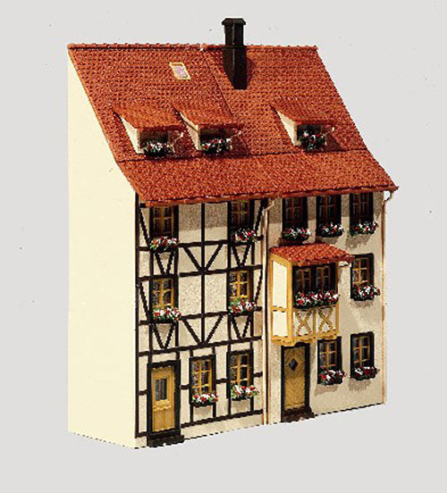 FALLER Low Relief Houses (2) Model Kit II HO Gauge 130431
