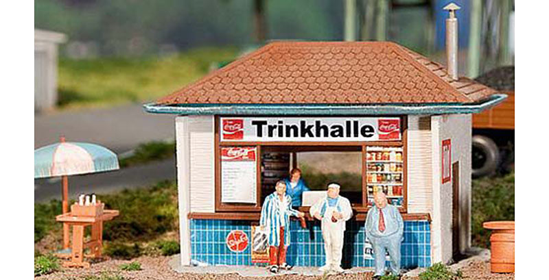 FALLER Kiosk Model Kit III HO Gauge 130462