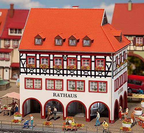 FALLER Town Hall Model Kit III HO Gauge 130491