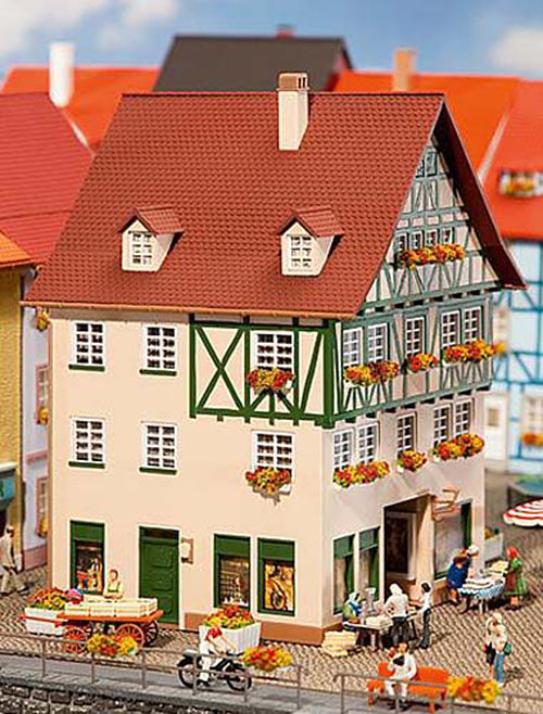 FALLER City House w/ Passage Model Kit III HO Gauge 130492