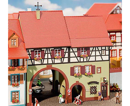 FALLER Niederes Tor City House Model Kit III HO Gauge 130499