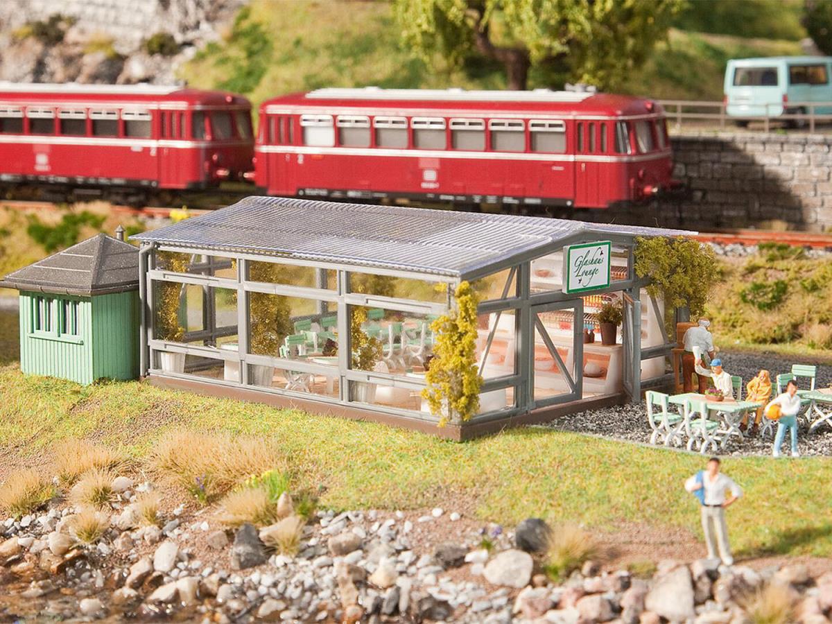 Faller Winter Garden Bistro Kit V HO Gauge 130509