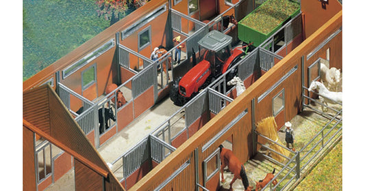 FALLER Stables Interior Equipment Model Kit V HO Gauge 130525