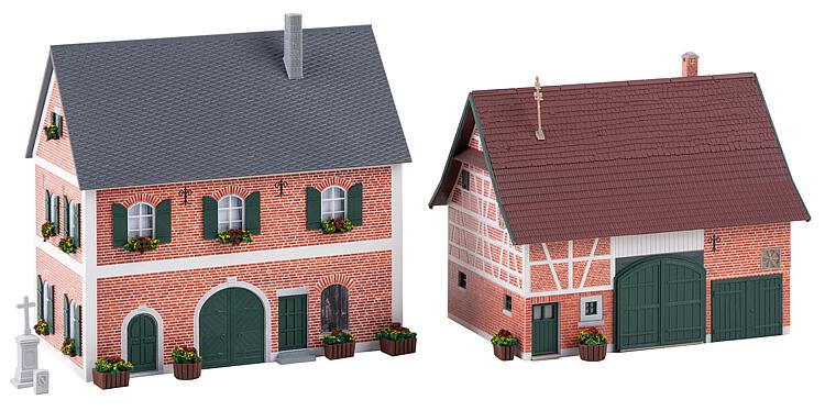 Faller Stud Farm Kit FA130542 HO Scale