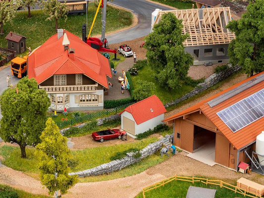 Faller Farmhouse with Stable & Garage Kit IV FA130583 HO Gauge