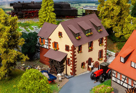 Faller Castle Water Mill Kit I FA130586 HO Gauge