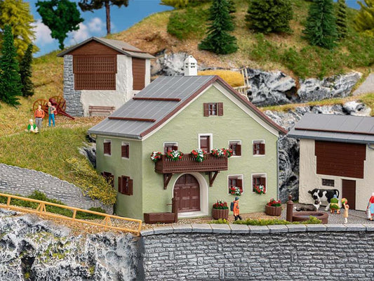 Faller Engadine Residential House Kit I FA130623 HO Gauge