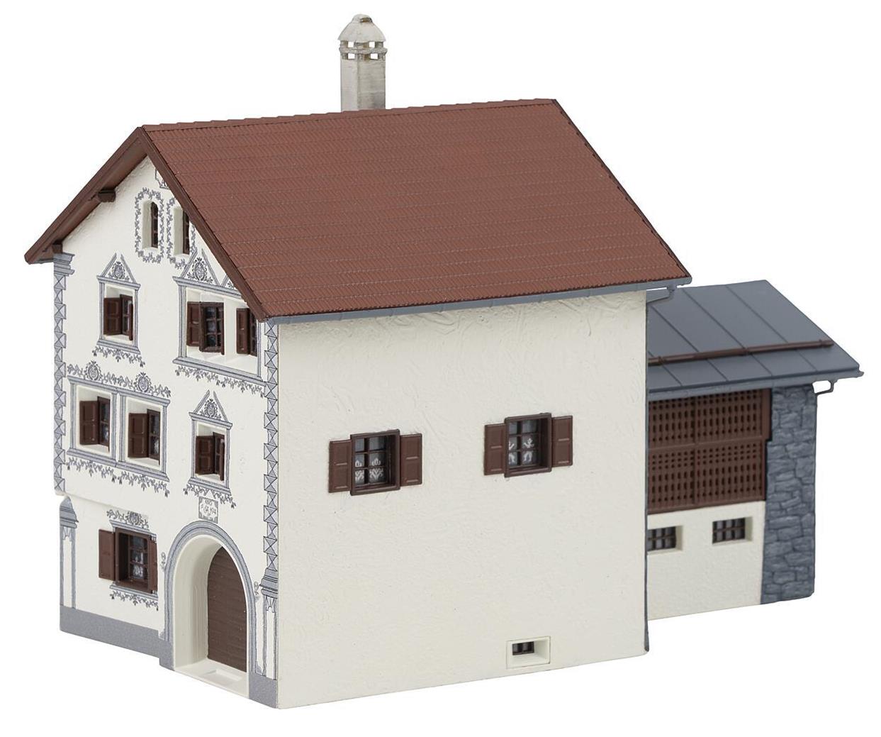 Faller Bergun Swiss-Style House Kit III FA130632 HO Gauge