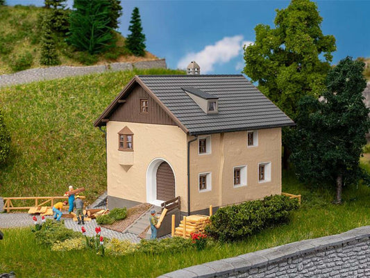 Faller Small Engadine Residential House Kit I FA130633 HO Gauge